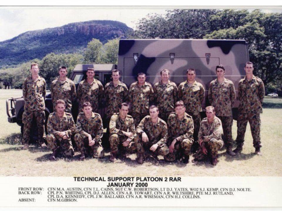 Andrew Wiseman 2RAR TSP 2000 Andrew Wiseman 2RAR TSP 2000