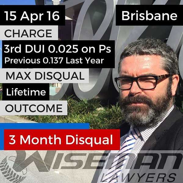 Drug Driving DUI Drink Driving Brisbane Qld Wiseman Lawyers