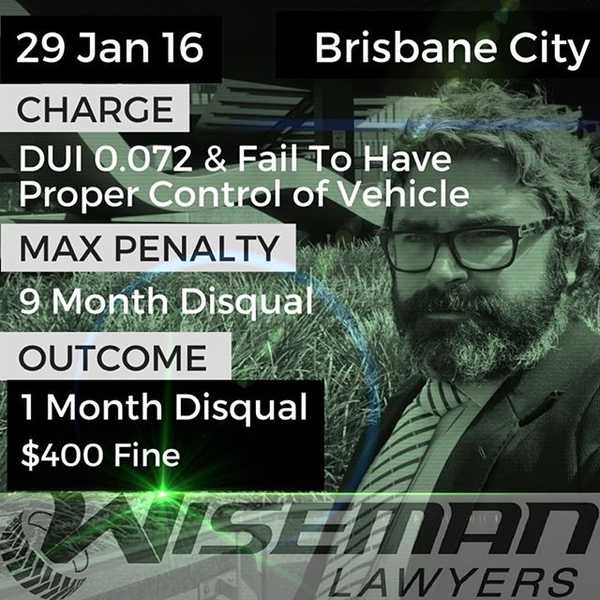 Drug Driving DUI Drink Driving Penalties Laws Qld Wiseman Lawyers